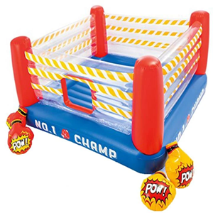 جامپینگ بادی طرح رینگ بوکس اینتکس با دستکش Inflatable jumping box design box Intex_اسباب بازی ورزشی